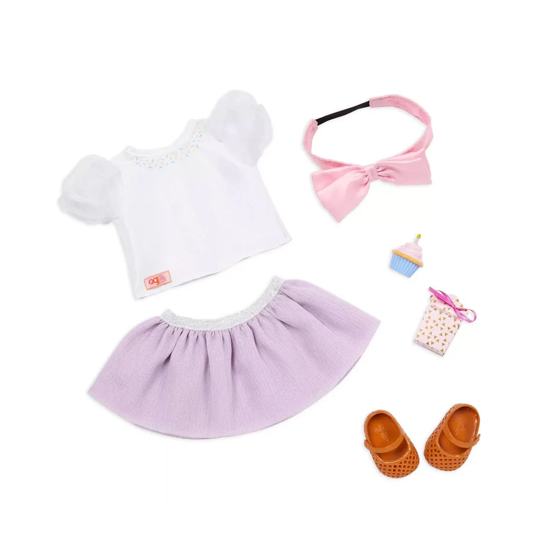 Our Generation deluxe outfit Booboo Kisses met krukken Our Generation deluxe outfit Booboo Kisses met krukken