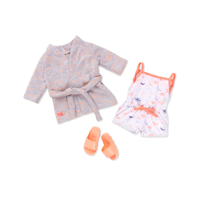 Conjunto De Pijama Con Bata Outfit