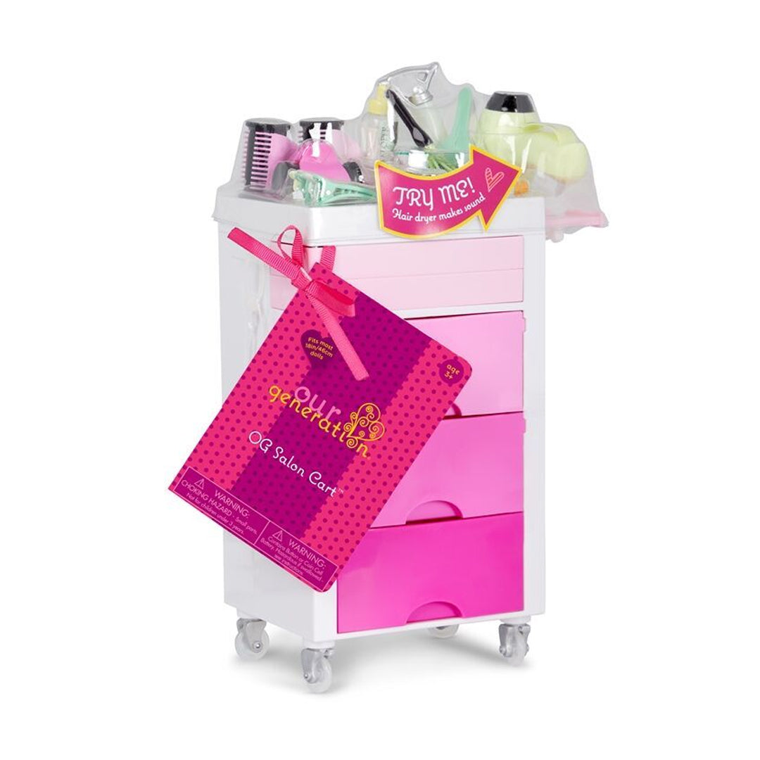 Carrito De Salón Con Accesorios