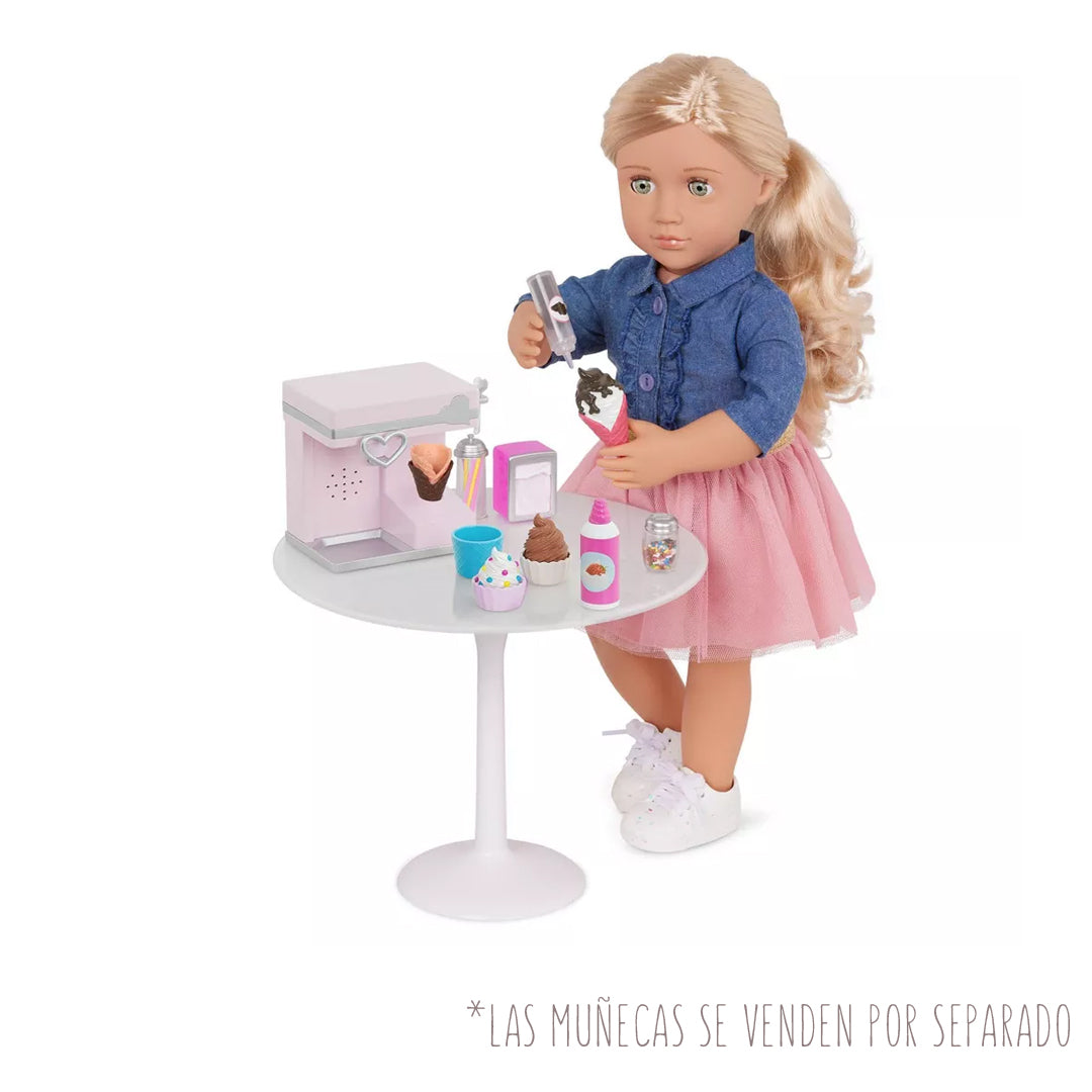 Deluxe Ice Crean Machine Set