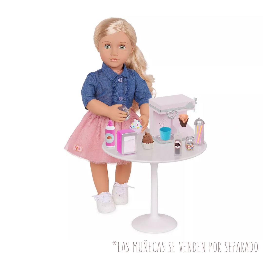 Deluxe Ice Crean Machine Set