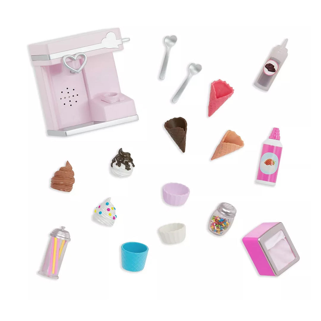 Deluxe Ice Crean Machine Set