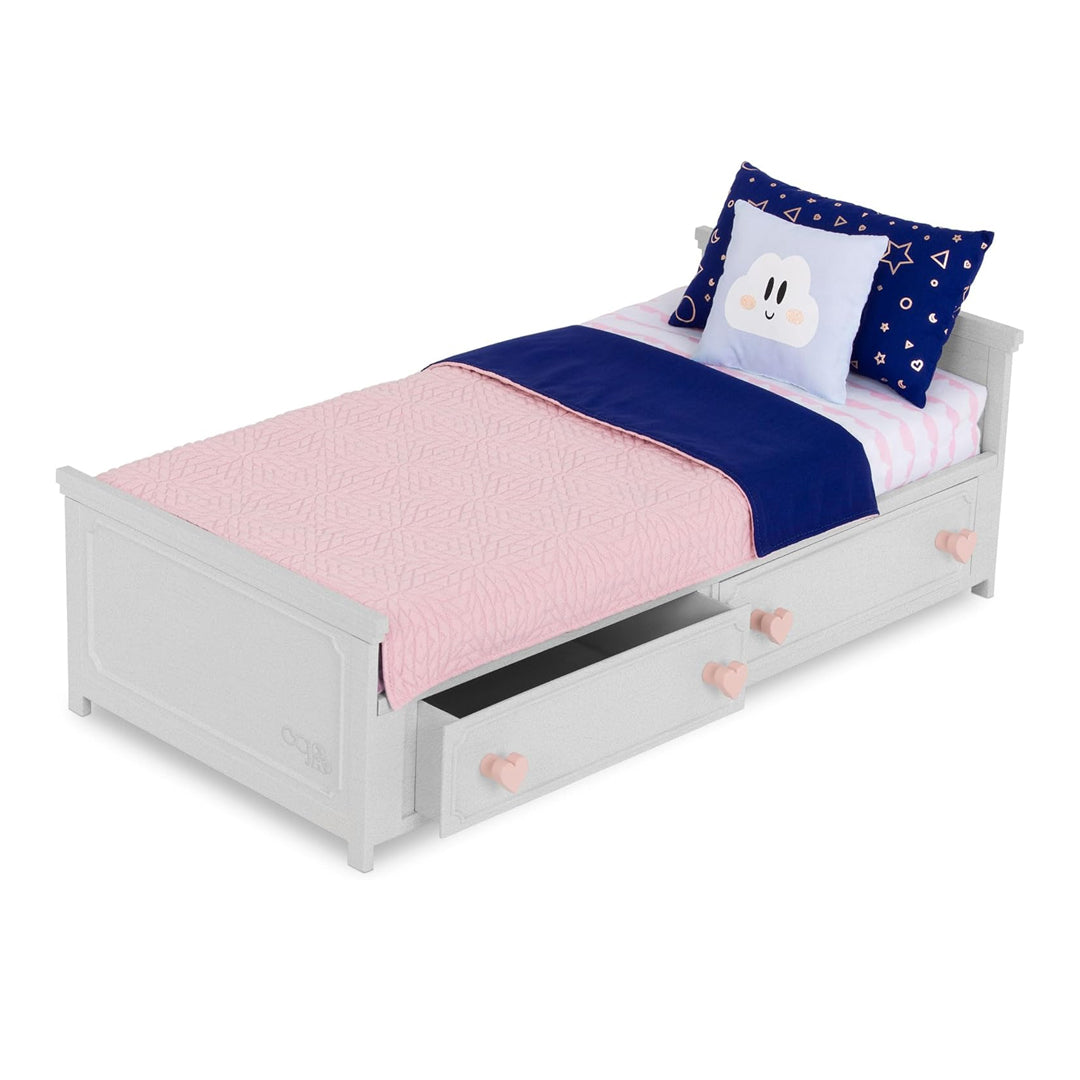 Cama con cajones
