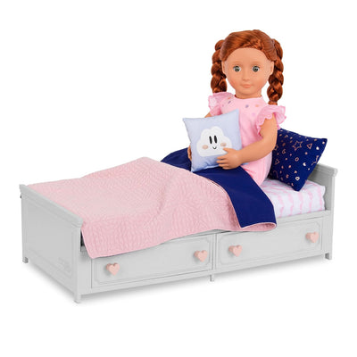 Cama con cajones