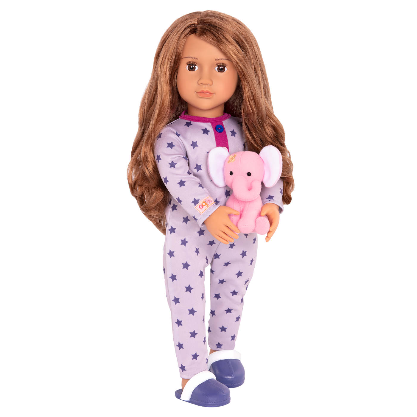Muñeca fiesta de pijamas de 46 cm