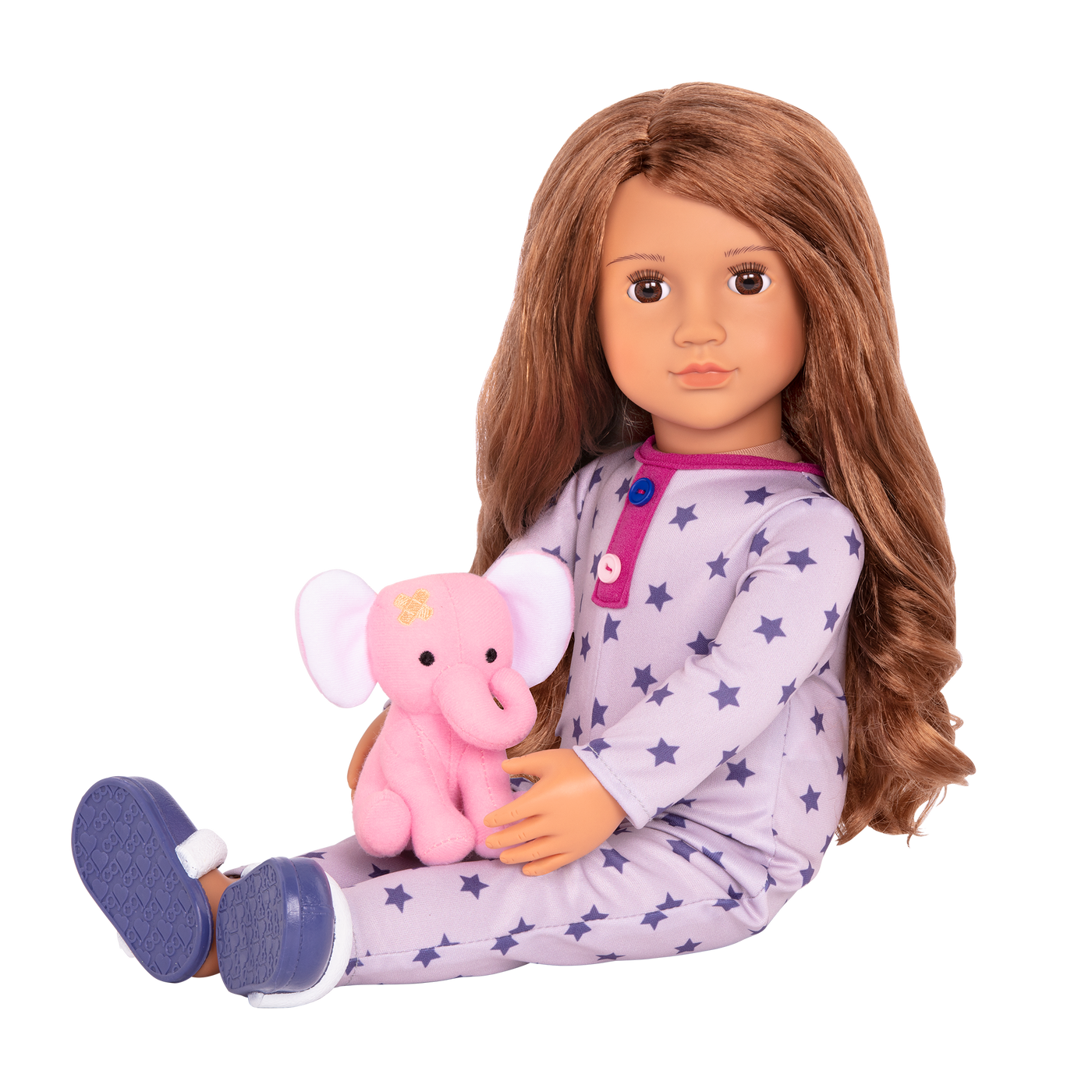 Muñeca fiesta de pijamas de 46 cm