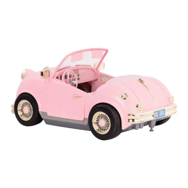 Convertible Car Vehicle for 18-inch Dolls